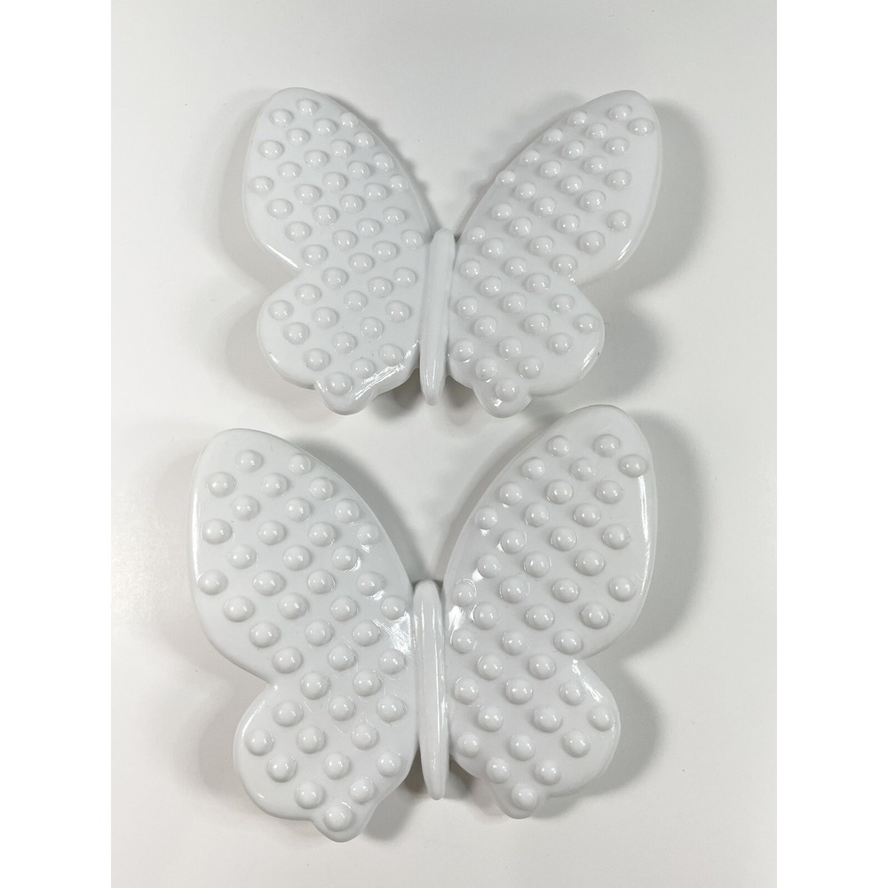 Vtg 1984 Burwood Hobnail Plastic Mirror Wall Sconces Candle Holders Set Of 5 - Picture 7 of 13